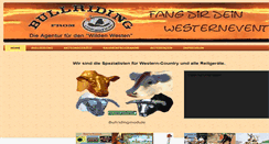 Desktop Screenshot of cowboyhat.de